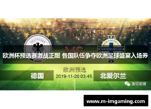 欧洲杯预选赛激战正酣 各国队伍争夺欧洲足球盛宴入场券