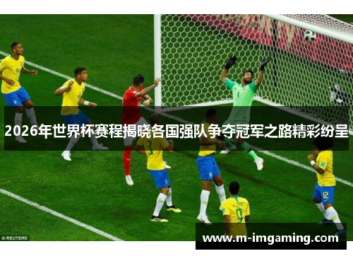 2026年世界杯赛程揭晓各国强队争夺冠军之路精彩纷呈